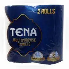 Tena Premium White Kitchen Towel 2Pack