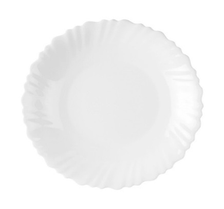 Luminarc Feston White Soup Plate 23Cm