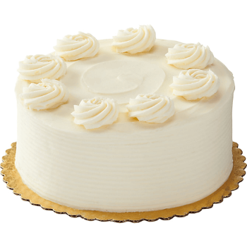 Fresh Decorated Vanilla Cake 1Kg
