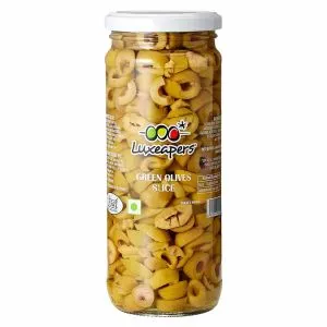 luxeaperssliced g olives 345g