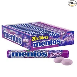 mentos grape rolls 37 5g