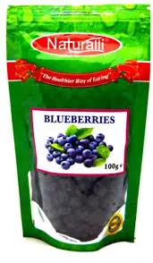 naturalli blueberries 100g