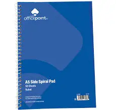 Office Point T Spiral Pad 4X6