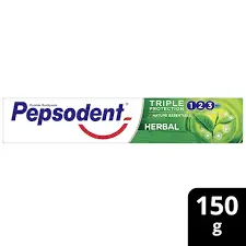 pepsodent herbal t paste 150g