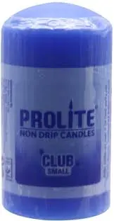 prolite fancy candle club small blue 1 pc