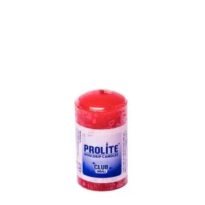 prolite fancy candle club small red 1 pc