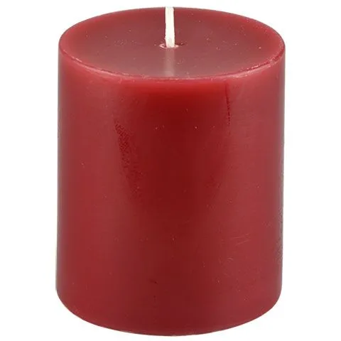 prolite fancy candle tower small red 3 pcs
