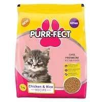 purrfect kitten chicken  rice 1kg