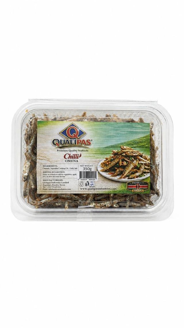Qualipas Chilli Fried Omena 350g