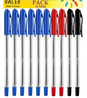 race fine ball pen 10pc v pack