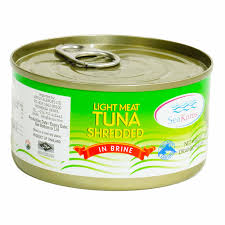 Sea Korus Tuna Shredded In Brine 185G