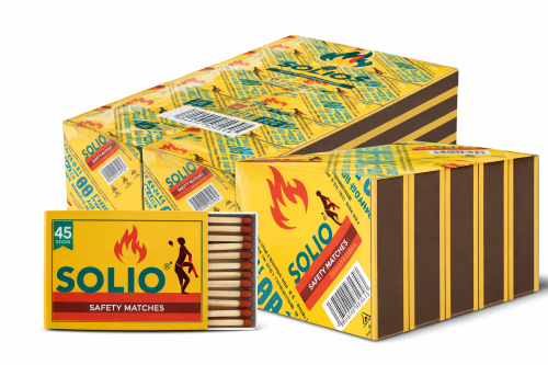 Solio Safety Match Box 40'S