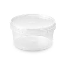 Til Clear Round Containers 500Ml