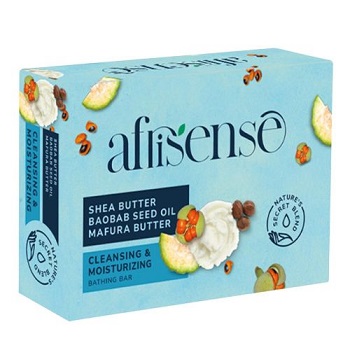 Afrisense Cleansing  Moisturizing Bar 125G