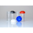 Bon Appetit Fluted Condiment Shaker Plain B-R-W