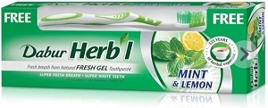 Dabur Herbal Fresh Mint  Lemon T-Paste 140G