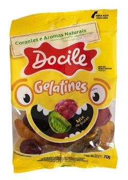 Docile Gelatines Fruit Bear 70g