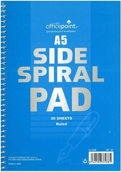 Economic Side Spiral N-Bk A5