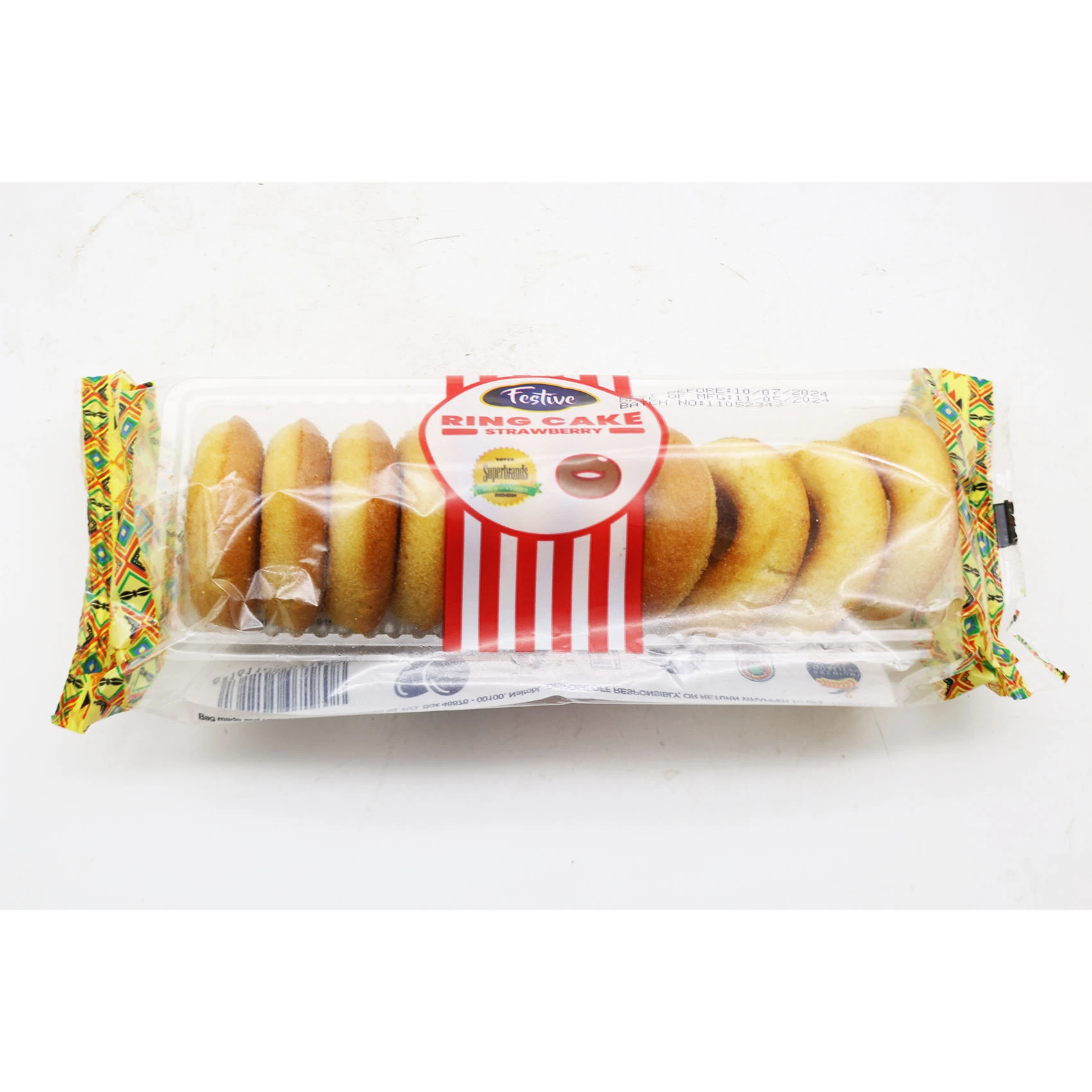 Festive Strawberry Ring Cake 90G