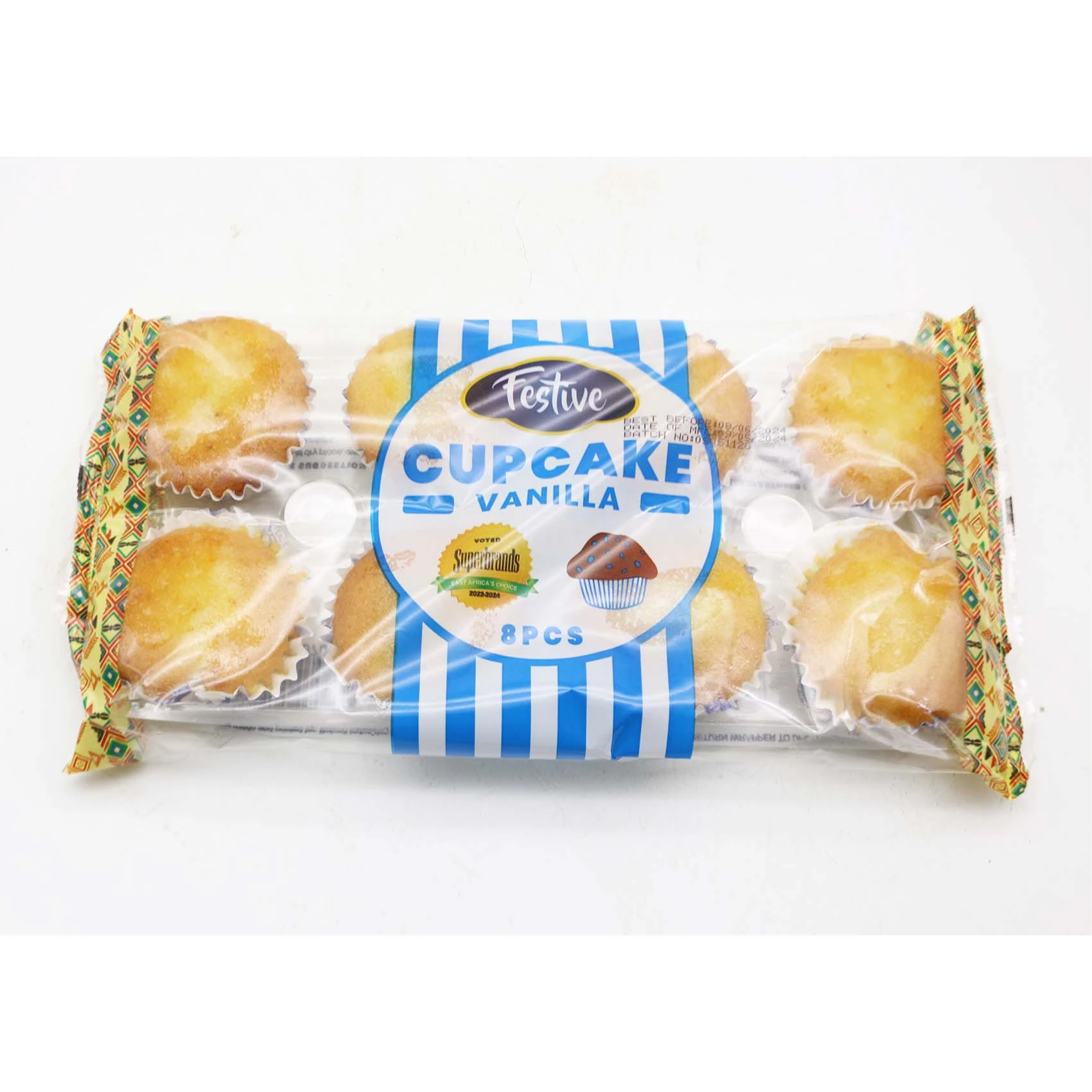 Festive Vanilla Queen Cake 200G 8Pc