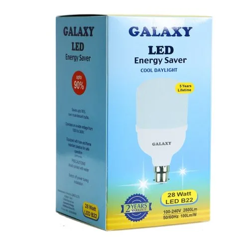 Galaxy Led Bulbs 7W B22