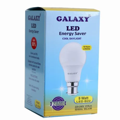 Galaxy Led Bulbs 9W B22
