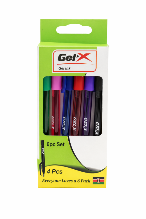 Gelx Pen Assorted Colours