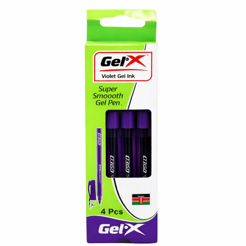 Gelx Violet Pen 4Pc