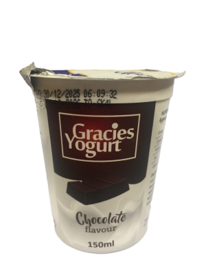Gracie'S Chocolate Yghrt 150ml