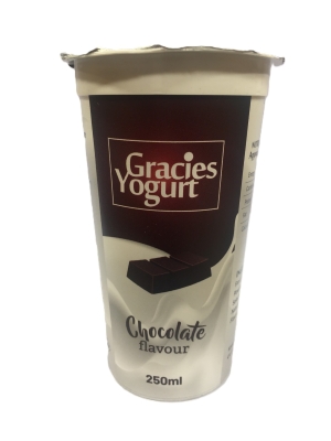 Gracie'S Chocolate Yghrt 250ml