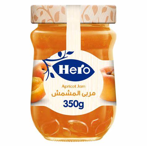 Hero Apricot Jam 350G