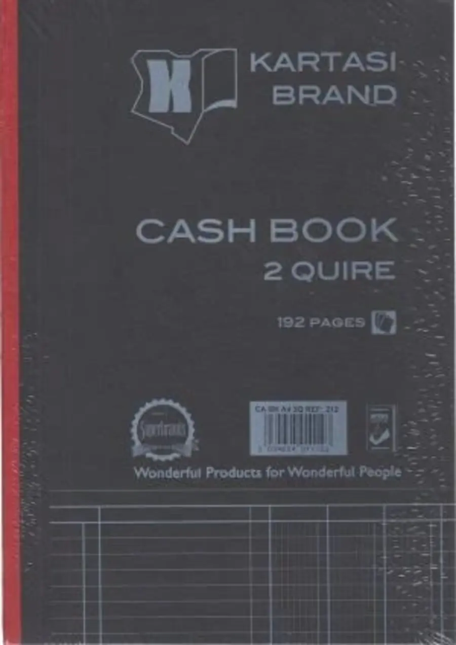 Kartasi Cash Book 2 Quire
