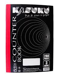 Kasuku Superior Counter Book 3 Quire