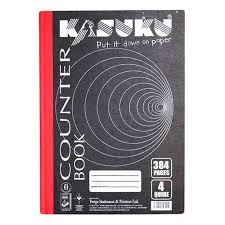 Kasuku Superior Counter Book 4 Quire