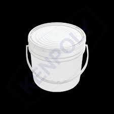 Kenpoly Bucket -25 W-Lid White F-B