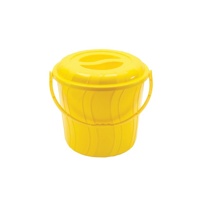 Kenpoly Bucket Stripe 10Lt-Lid Col