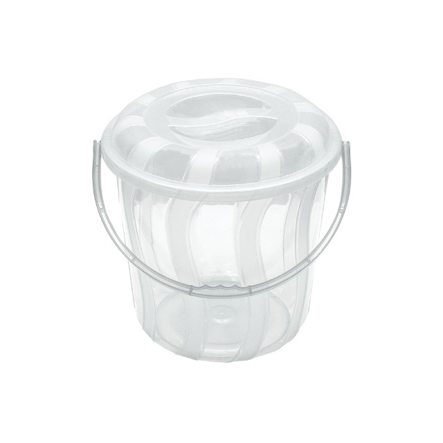 Kenpoly Stripe Clear Bucket 10Ltr