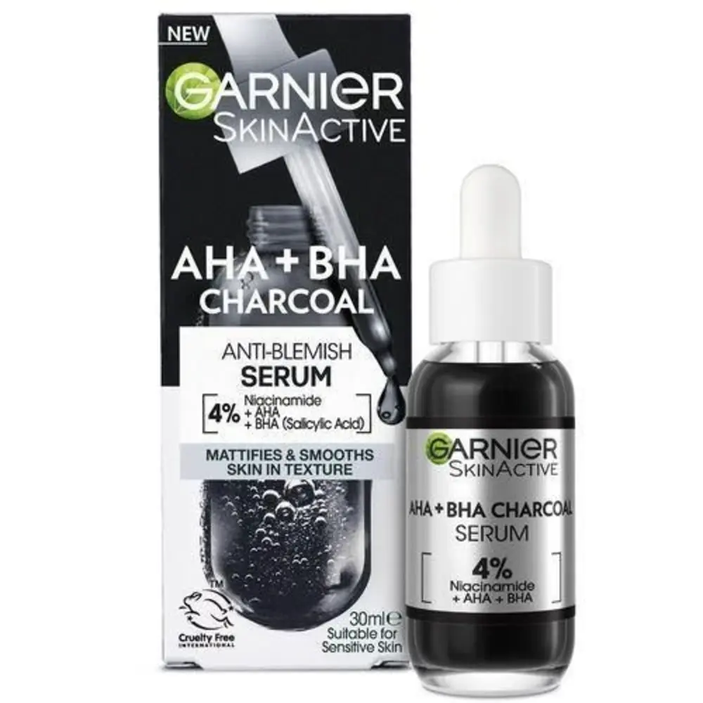 Garnier Pure Active Charcoal Serum 30Ml