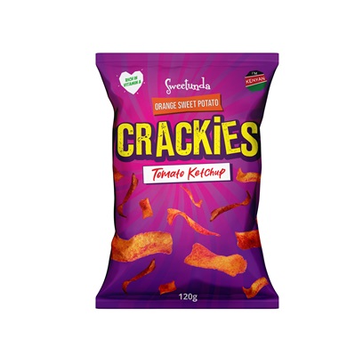 Sweetunda Sweetpotato Tomato Ketchup Crackies 120g