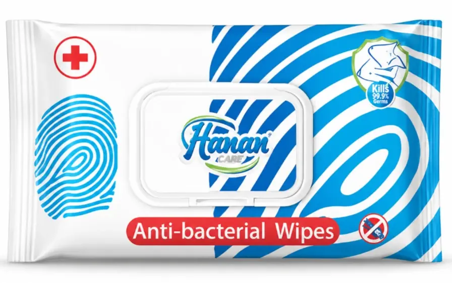Hannan Anti-Bacterial Wipes 80s
