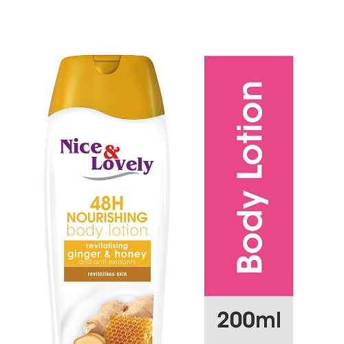 Nice & Lovely Ginger & Honey Body Lotion 180Ml