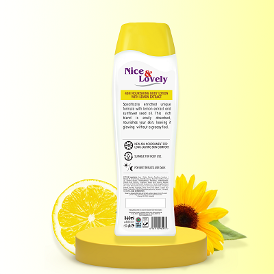 Nice & Lovely Lemon Body Lotion 180Ml