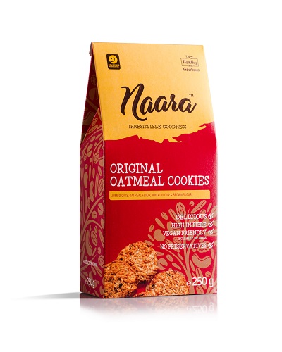 Naara Oatmeal Original Cookies 250g
