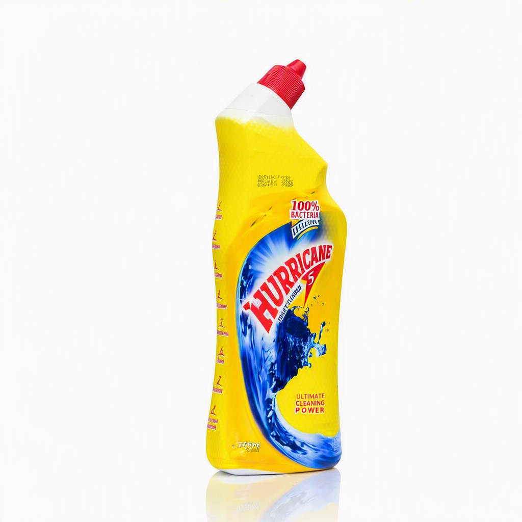 Hurricane Lemon Fresh Toilet Cleaner 1Ltr