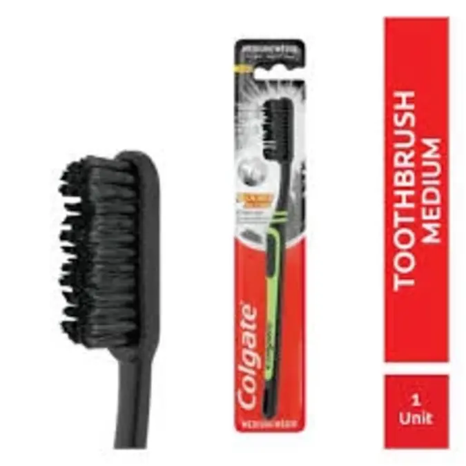 Colgate Double Action Charcoal Toothbrush