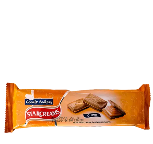 Britannia Orange Cream Biscuit 75g