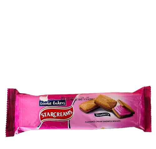Britannia Strawberry Cream Biscuit 75g