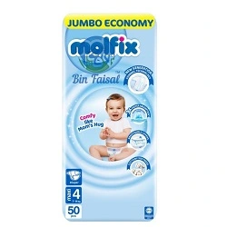 Molfix Open Diaper Jumbo 50X4 Size 1