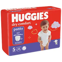 Huggies Dry Comfort Pant Size 5 52x6
