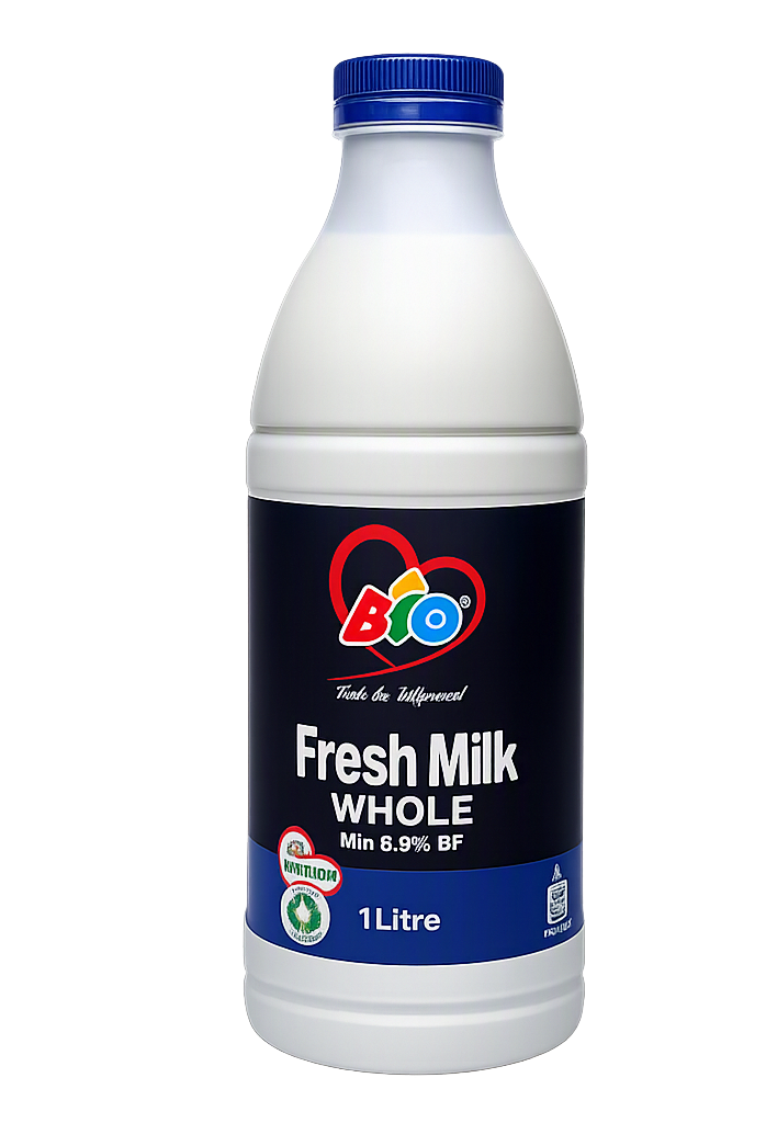 Bio Fresh Whole Milk 1Ltr